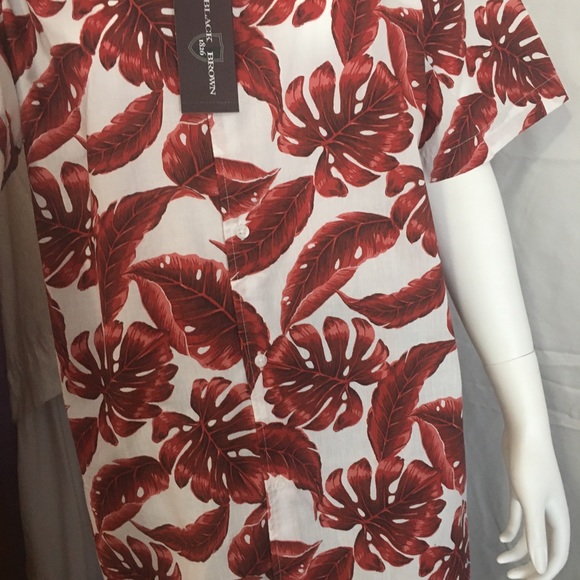 Black Brown 1862 men’s summer shirt - Picture 2 of 14